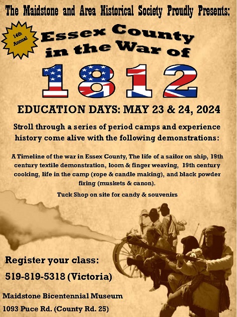 War 1812 Education Days