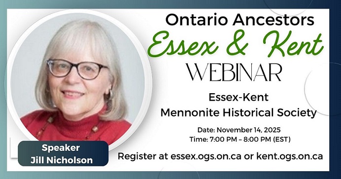 Essex-Kent Mennonite Historical Association: History and Resources